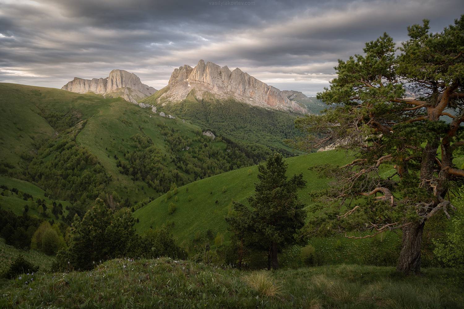 Большой Тхач. Автор: Василий Яковлев тхач, большой тхач, фототур, яковлевфототур, кавказ, адыгея, Василий Яковлев