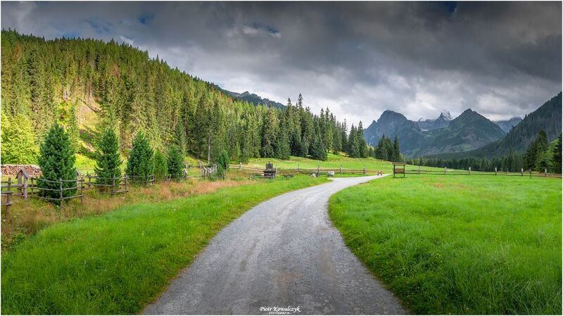 słowacja, góry, tatry, droga ***photo preview
