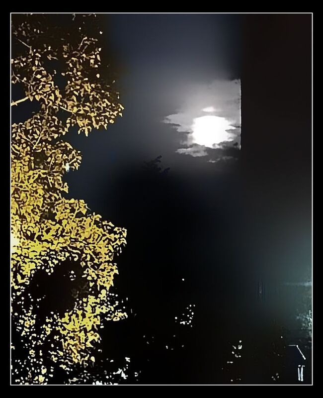 Полнолуние (мобильный импрессионизм)photo preview