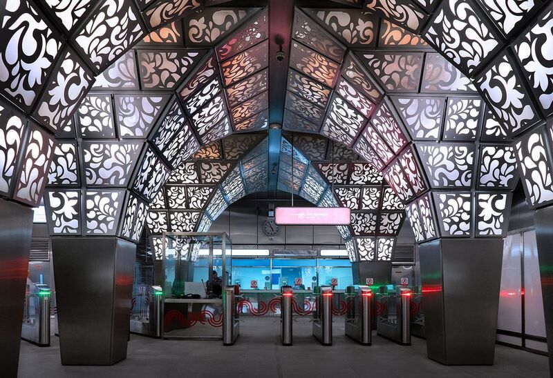 метро, станция Пустынные станции метроphoto preview