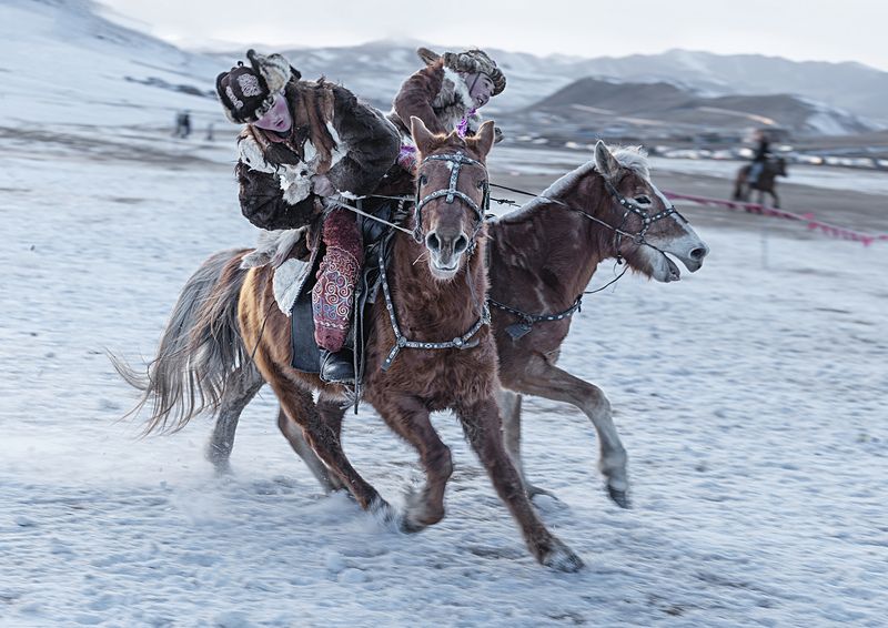Mongolian eagle hunting festival Mongolian eagle hunting festivalphoto preview