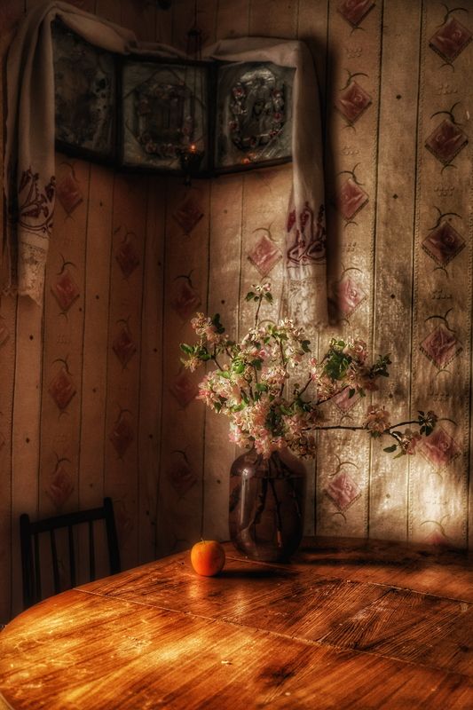 натюрморт Цветы дикой яблониphoto preview