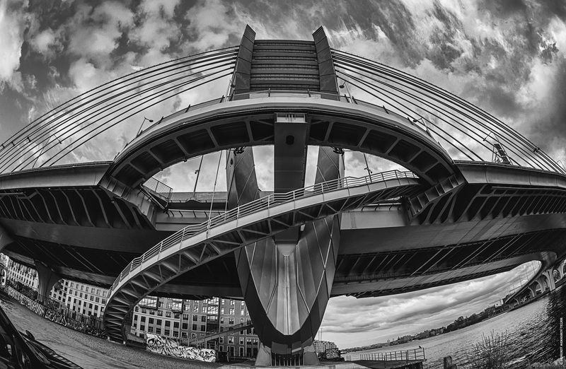 геометрия, мост, Санкт-Петербург, линии, монохром, лестница Геометрияphoto preview