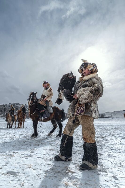 Mongolian eagle hunting festival Mongolian eagle hunting festivalphoto preview