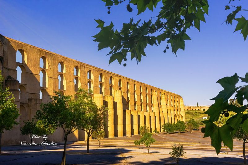 aqueduct, архитектура, акведук, утро Утро. Акведук Аморейраphoto preview