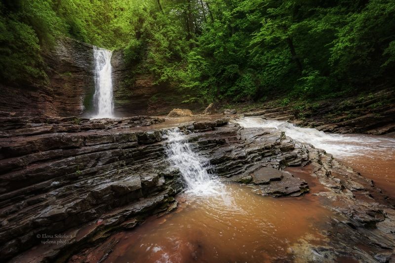 водопад, руфабго, адыгея Девичья коса фото превью