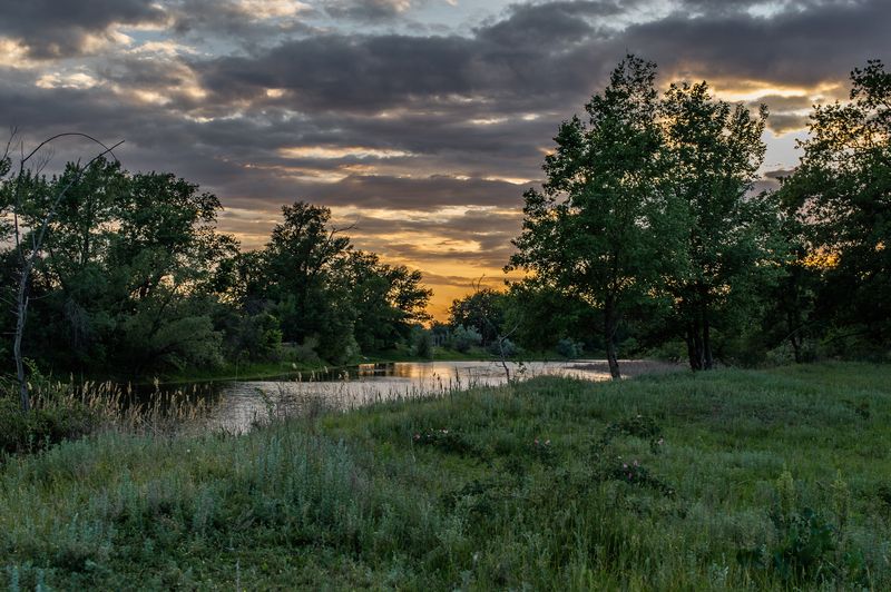 пейзаж,природа,озеро,небо Вечерphoto preview