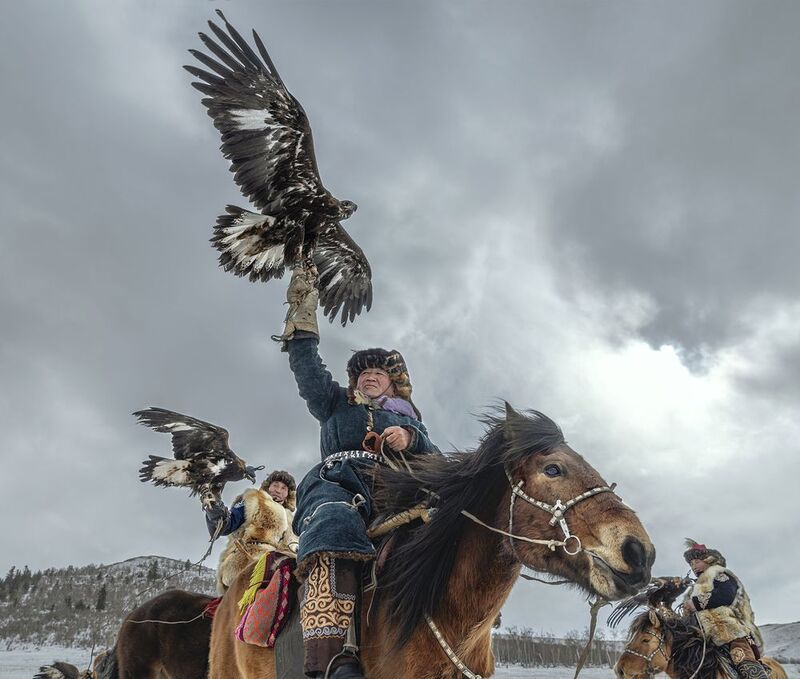 Mongolian eagle hunting festival Mongolian eagle hunting festivalphoto preview
