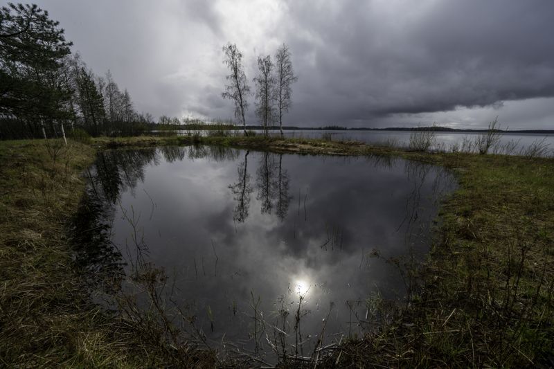 Россия, Новгородская область, Боровичи, озеро Шерегодра Валдайские пейзажиphoto preview