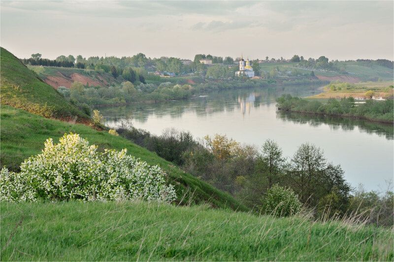 Майский вечер над рекойphoto preview