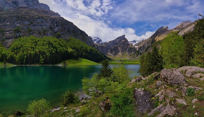 Озеро Зееальпзее (Seealpsee)photo preview