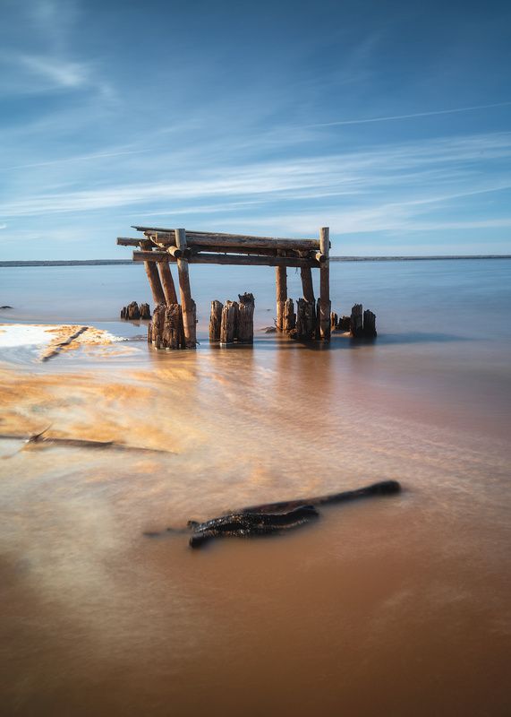 пермский край, пейзаж, слудка, красота природы, минимализм, кама, река Слудка фото превью