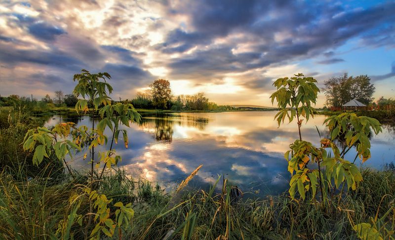 Вечер на озереphoto preview