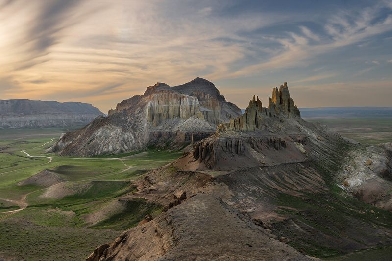 горы, закат, Казахстан Айрактыphoto preview