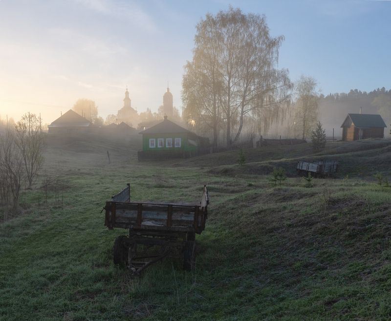Туманое утро в Сырьянахphoto preview