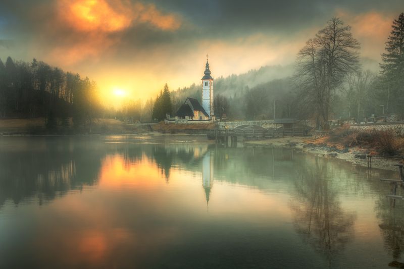 озеро Бохинь...photo preview