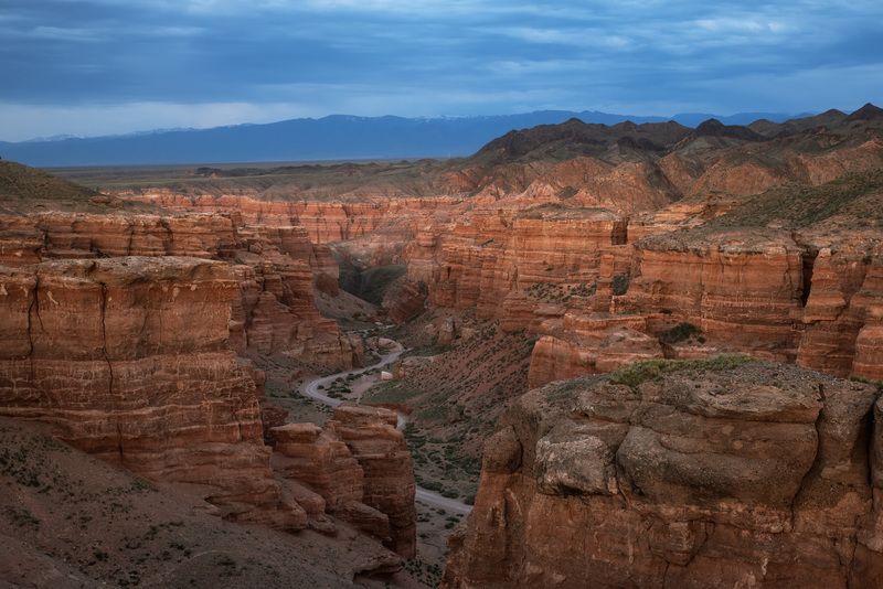 Чарынский каньон в закатный час. Казахстан. Май 2025photo preview