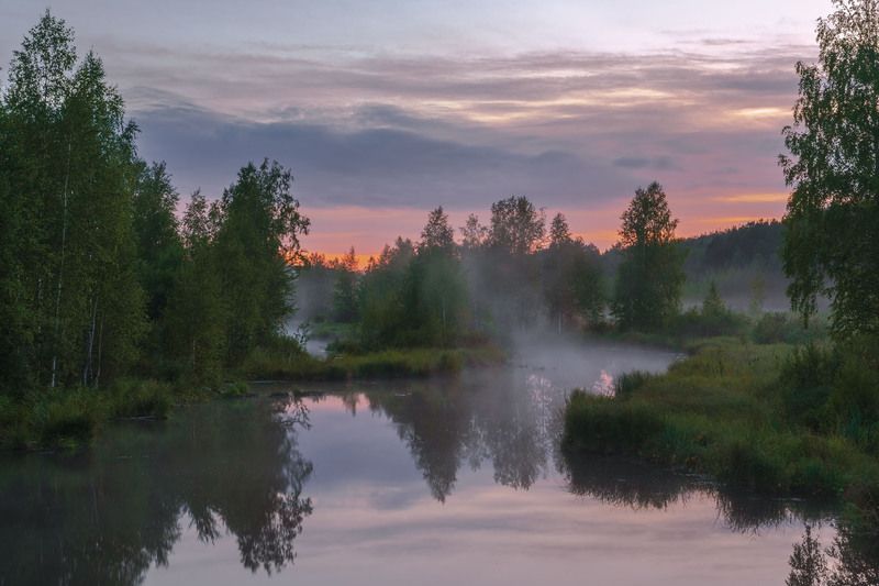 Вечер, тишина, туманphoto preview