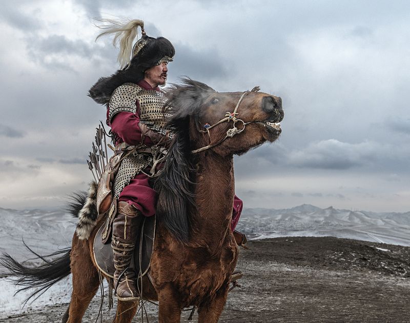 ancient Mongolian hero ancient Mongolian herophoto preview