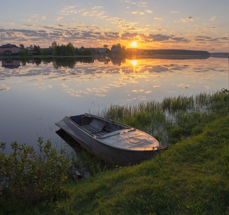 Рассвет на Кирсинском пруду photo preview