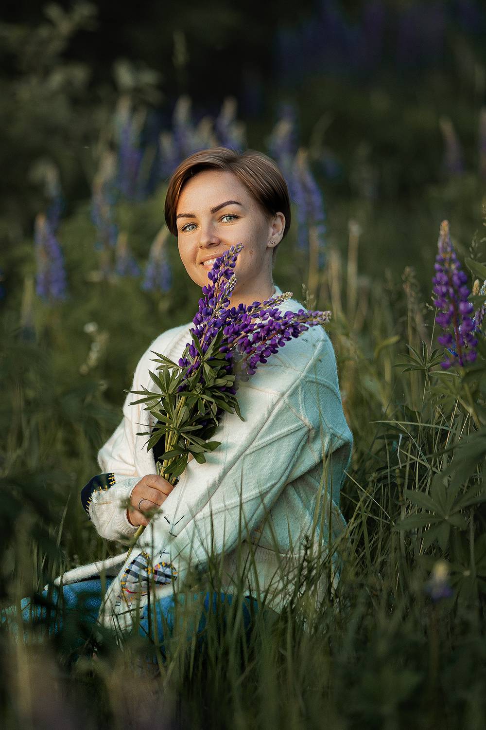 Люпины зацвели. Автор: Дмитрий Счеславский , Дмитрий Счеславский