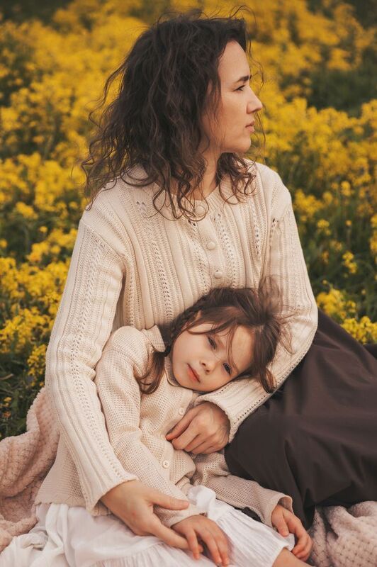 Family portrait, mother and daughter Svetlana or Clare from Outlander?photo preview