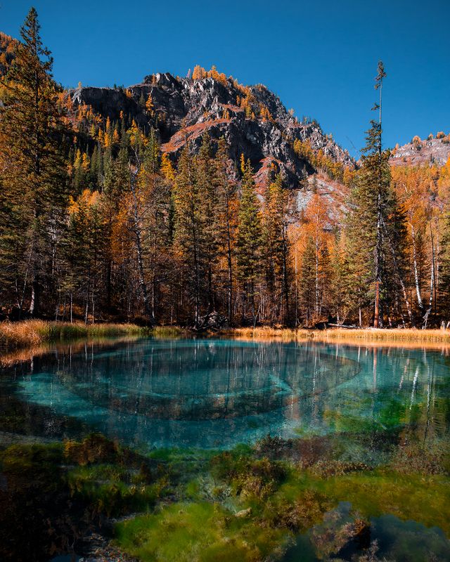 Geyser lake, Altaiphoto preview