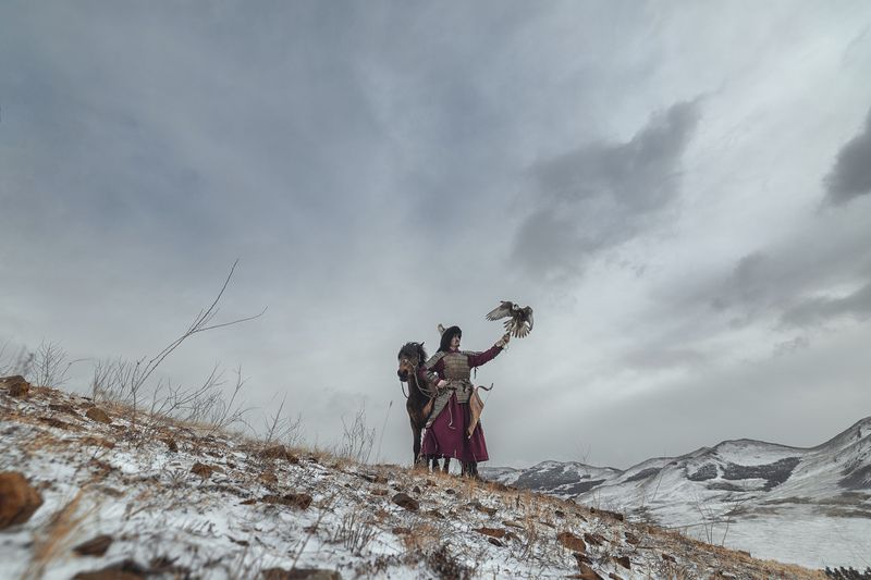 ancient Mongolian hero ancient Mongolian herophoto preview