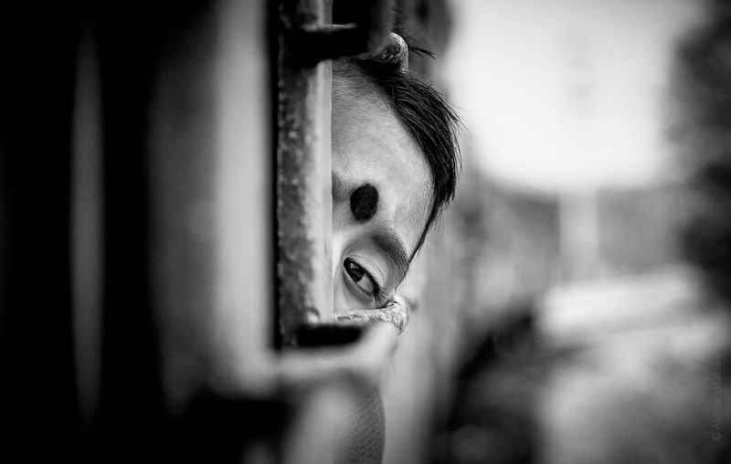 Из окна поезда фото превью