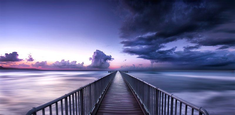 sunset, limni, pier,, cyprus, blue, sky, sea, sun, clouds Sunset at Limni, Cyprusphoto preview