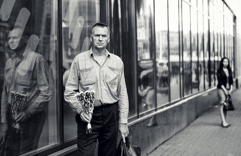 Лето, Мужчина, Питер, Стрит, Улица, Чб Заждалсяphoto preview