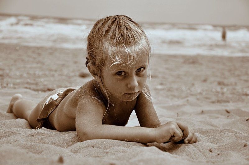 Азовское море, Кучугуры, Море, Пляж At The Seaphoto preview