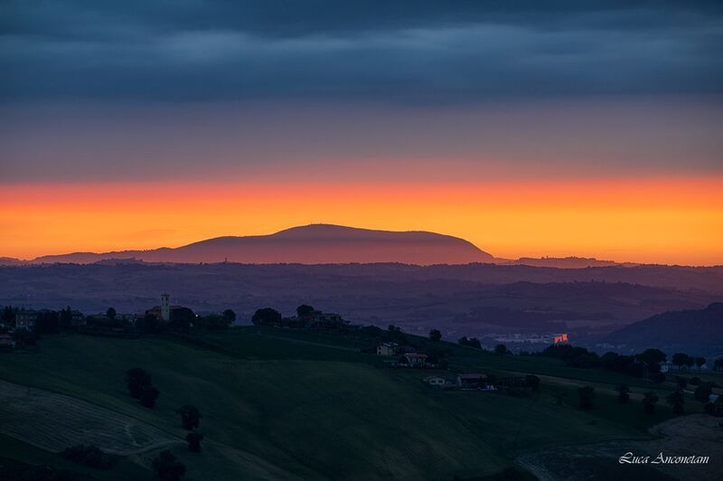 sunrise monte conero travel landscape italy marche region Sunrise at Conero фото превью