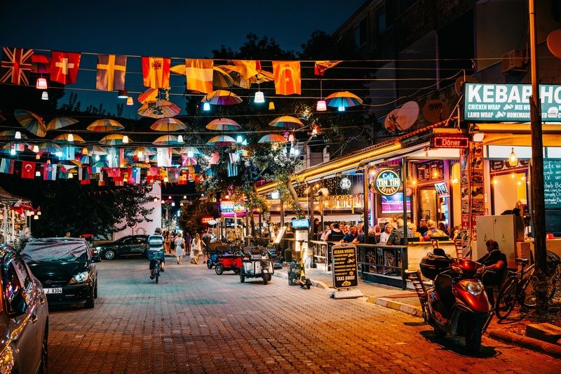 стрит город мармарис ичмелер турция Ичмелерphoto preview