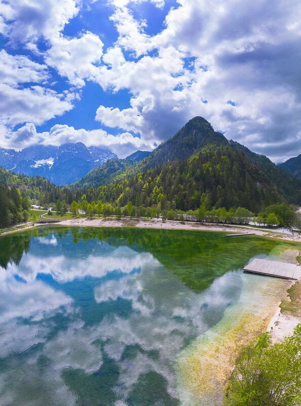 озеро, озеро ясна, альпы, юлийские альпы, словения, alps, slovenia, jasna, lake, lake jasna Горное озероphoto preview