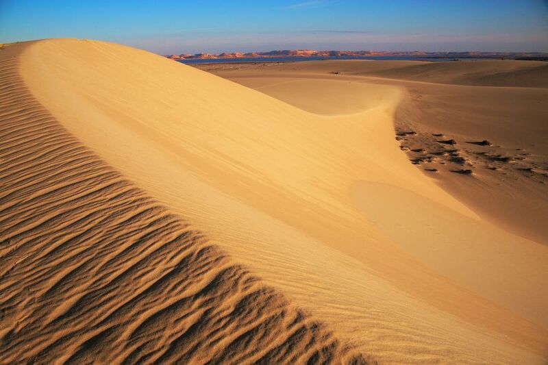 пустыня дюны пейзаж песок Бархан фото превью