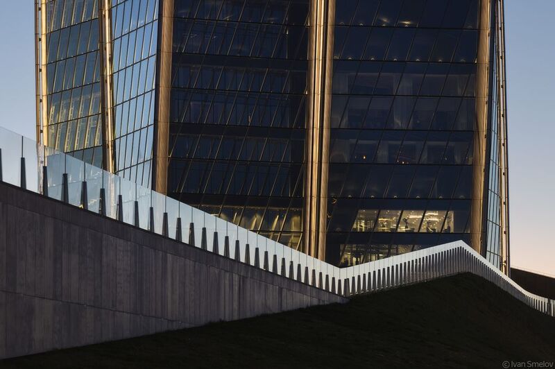 архитектура, лахта, лахтацентр, architecture Общественные пространства возле Лахта-Центра в Санкт-Петербургеphoto preview