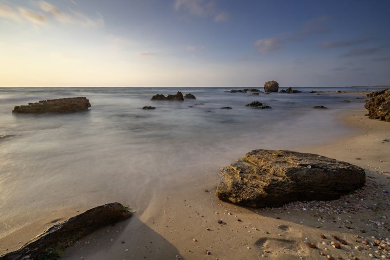 sea, seascape, sunset, landscape, beach, marina, rocks sunset view фото превью