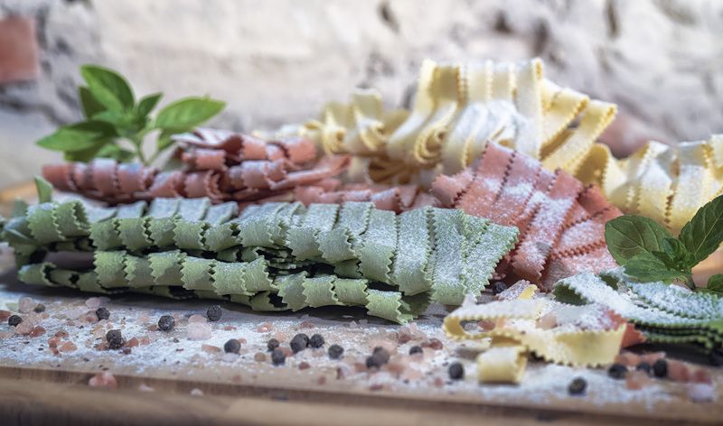 домашняя еда  Домашняя Итальянская пастаphoto preview