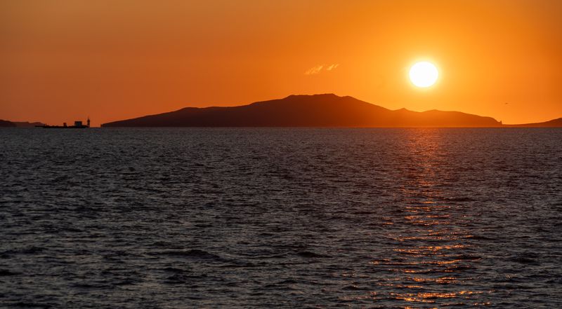 Россия, Приморский край, Приморье, Японское море, Хасанский район, побережье Славянки, рассвет На рассвете фото превью