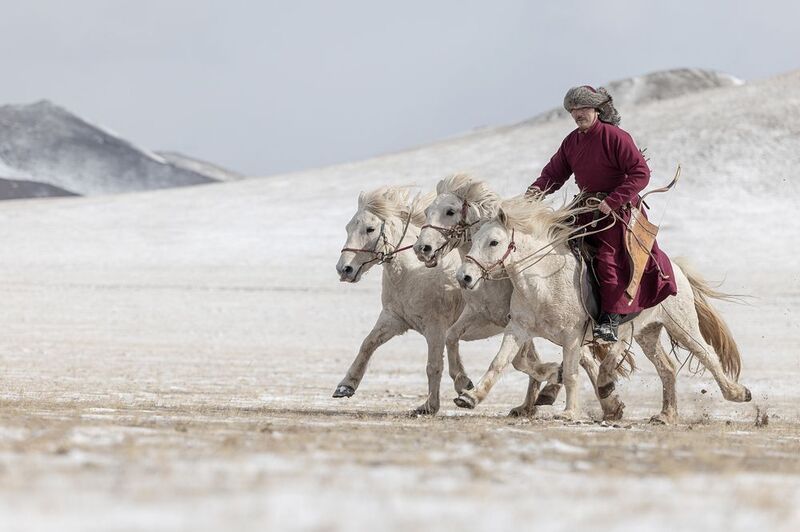 Ancient Mongolian Warrior Ancient Mongolian Warriorphoto preview