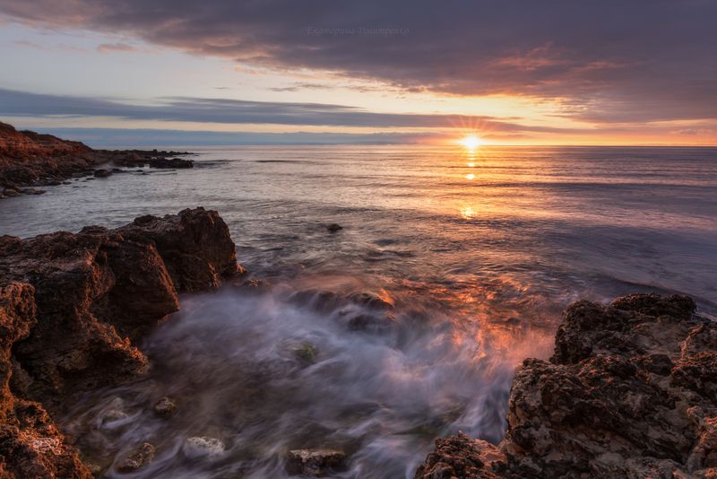 крым, севастополь, море, закат, пейзаж, морской пейзаж, город Магия севастопольского закатаphoto preview