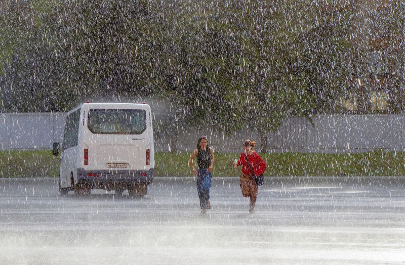 Дождь, лето, Киров Летний дождьphoto preview