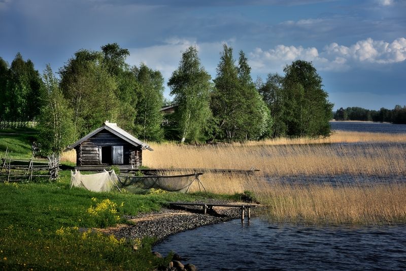 карелия, кижи, природа, избушка Карельский вайбphoto preview