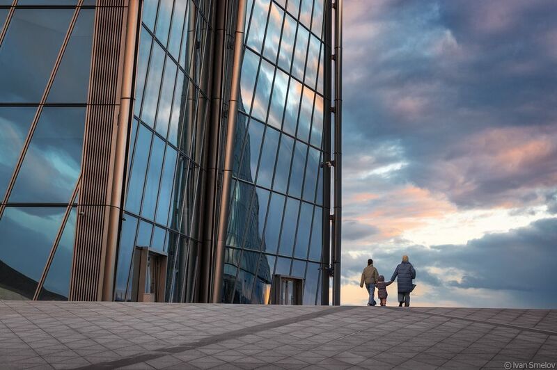 архитектура, лахта, лахтацентр, architecture Общественные пространства возле Лахта-Центра в Санкт-Петербургеphoto preview