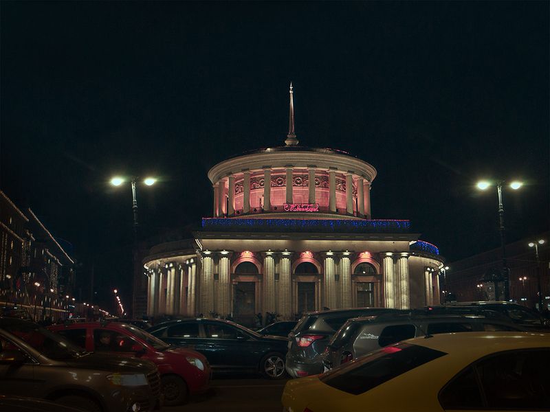 Огни большого городаphoto preview