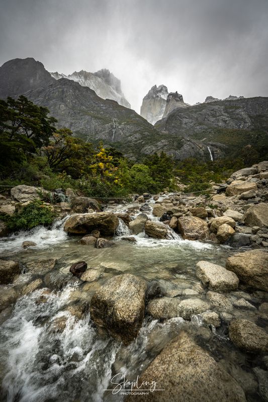 патагония Переправа в дождливый деньphoto preview