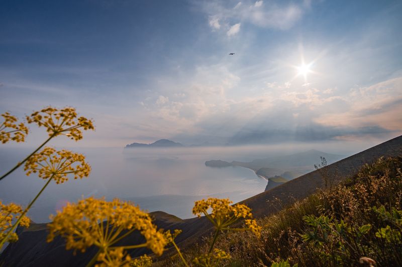 Туманный закат на Джан-Кутаранphoto preview