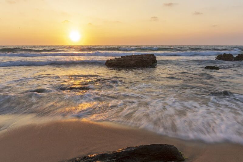 sea, seascape, sunset, landscape, beach, marina, rocks sunset view фото превью