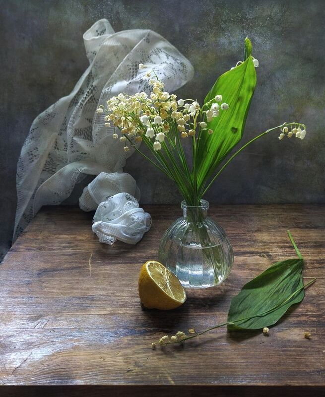 ландыши, ваза Ландышиphoto preview